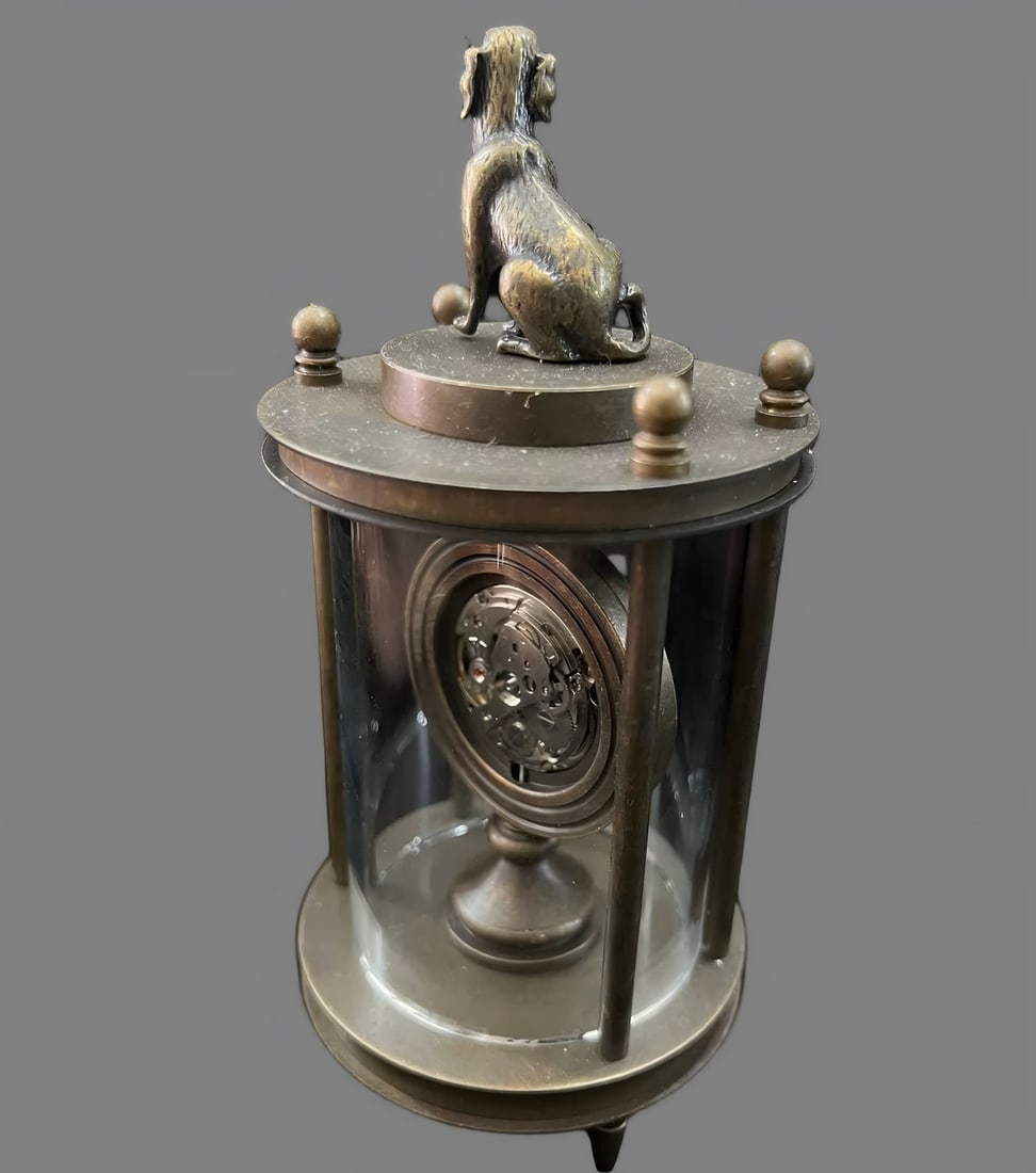 A late Qing dynasty prosperity cylindrical sphere watch - 3