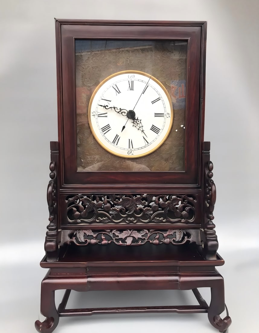 A late Qing dynasty old Hendeli pendulum clock (1 of 7)