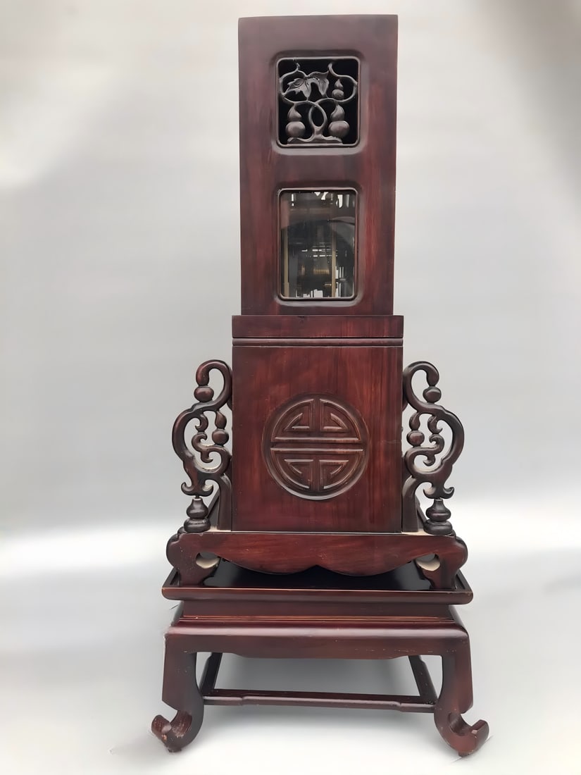 A late Qing dynasty old Hendeli pendulum clock - 3