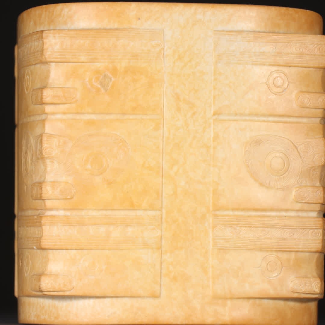 A Han Dynasty ancient jade cong - 6