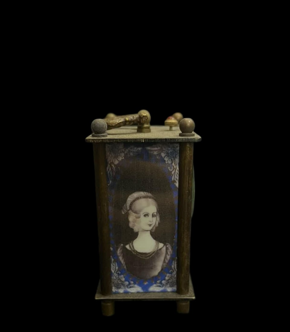 A small late Qing dynasty hand clock - 4