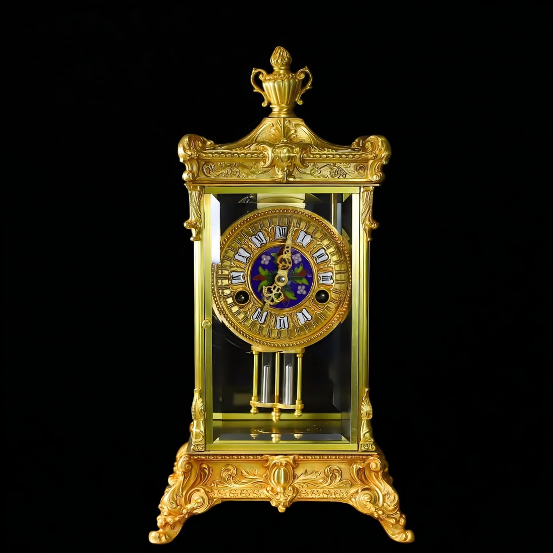 An 18th-century gilded enamel Siming bell (1 of 9)