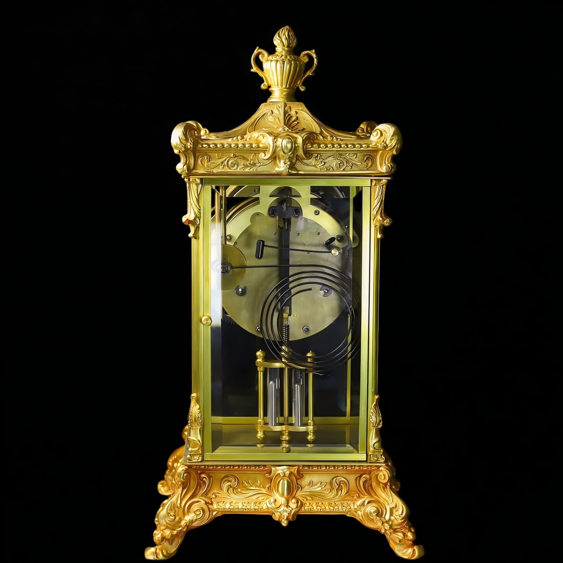 An 18th-century gilded enamel Siming bell - 8
