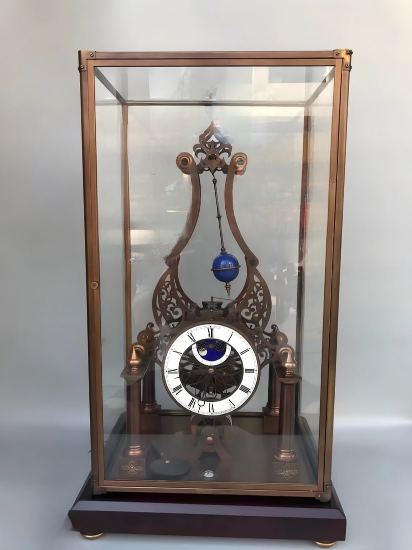 A late Qing dynasty copper dome clock (1 of 8)