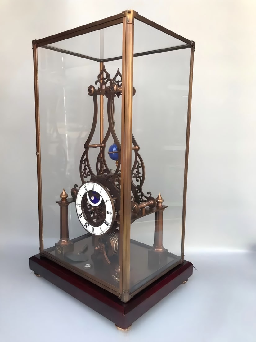 A late Qing dynasty copper dome clock - 2