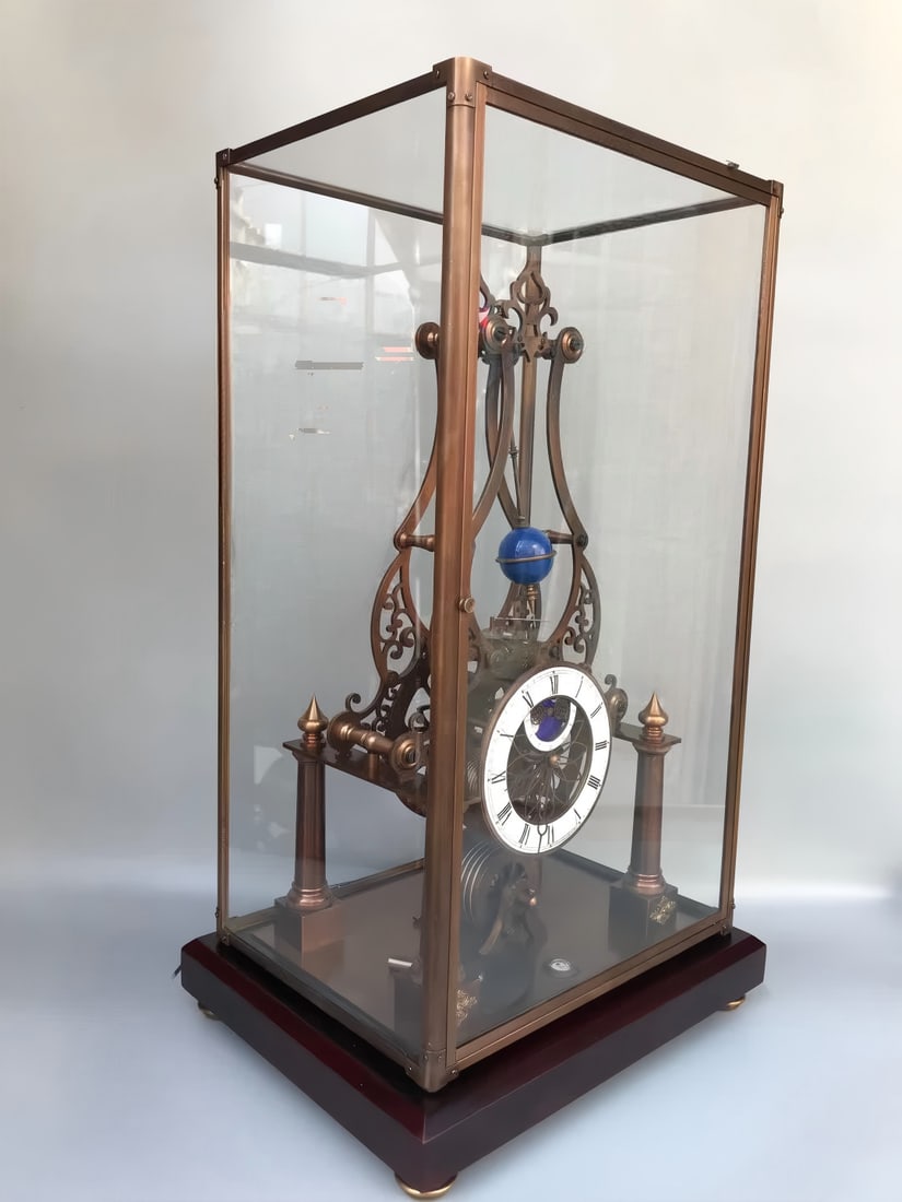 A late Qing dynasty copper dome clock - 3