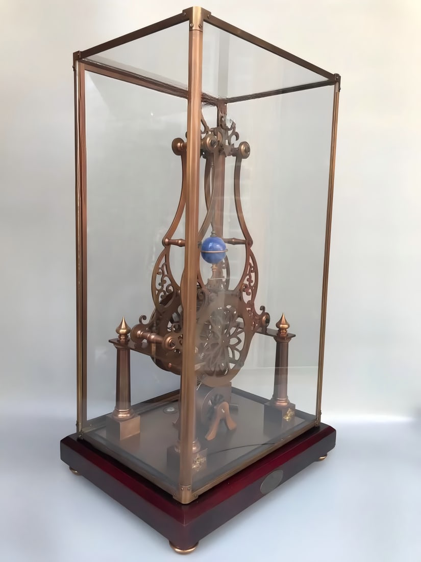 A late Qing dynasty copper dome clock - 6