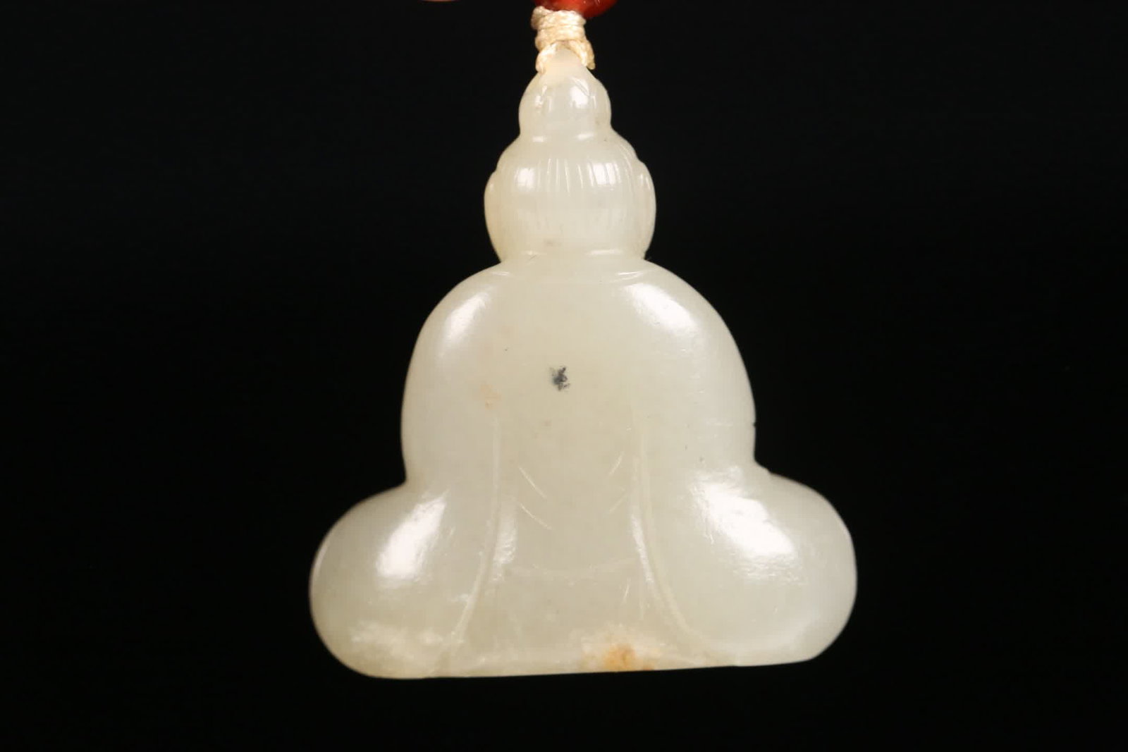 A Hetian jade figure pendant - 6
