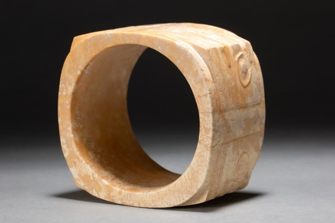One ancient jade cong - 8