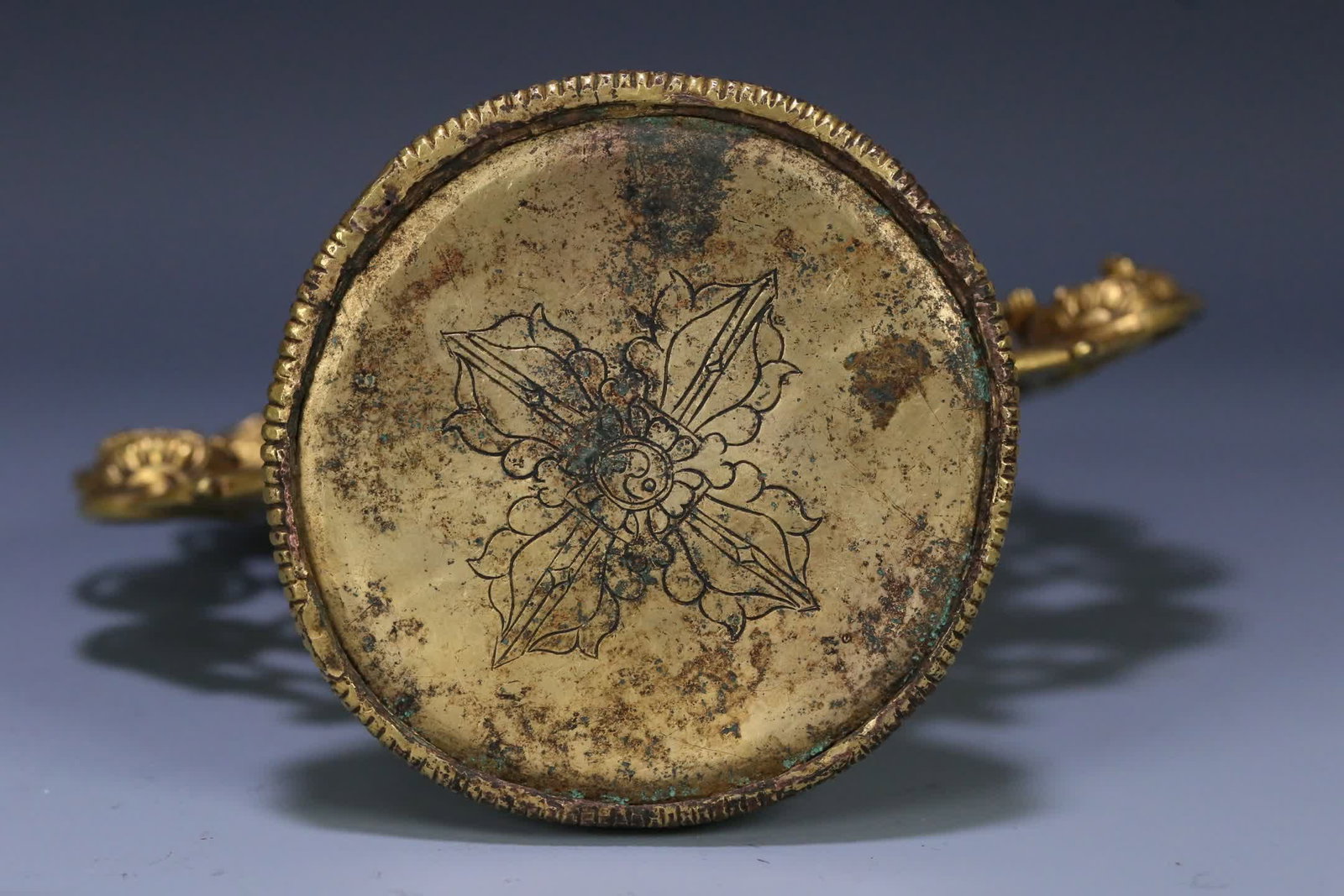 An 18th-century gilt copper party tree - 9