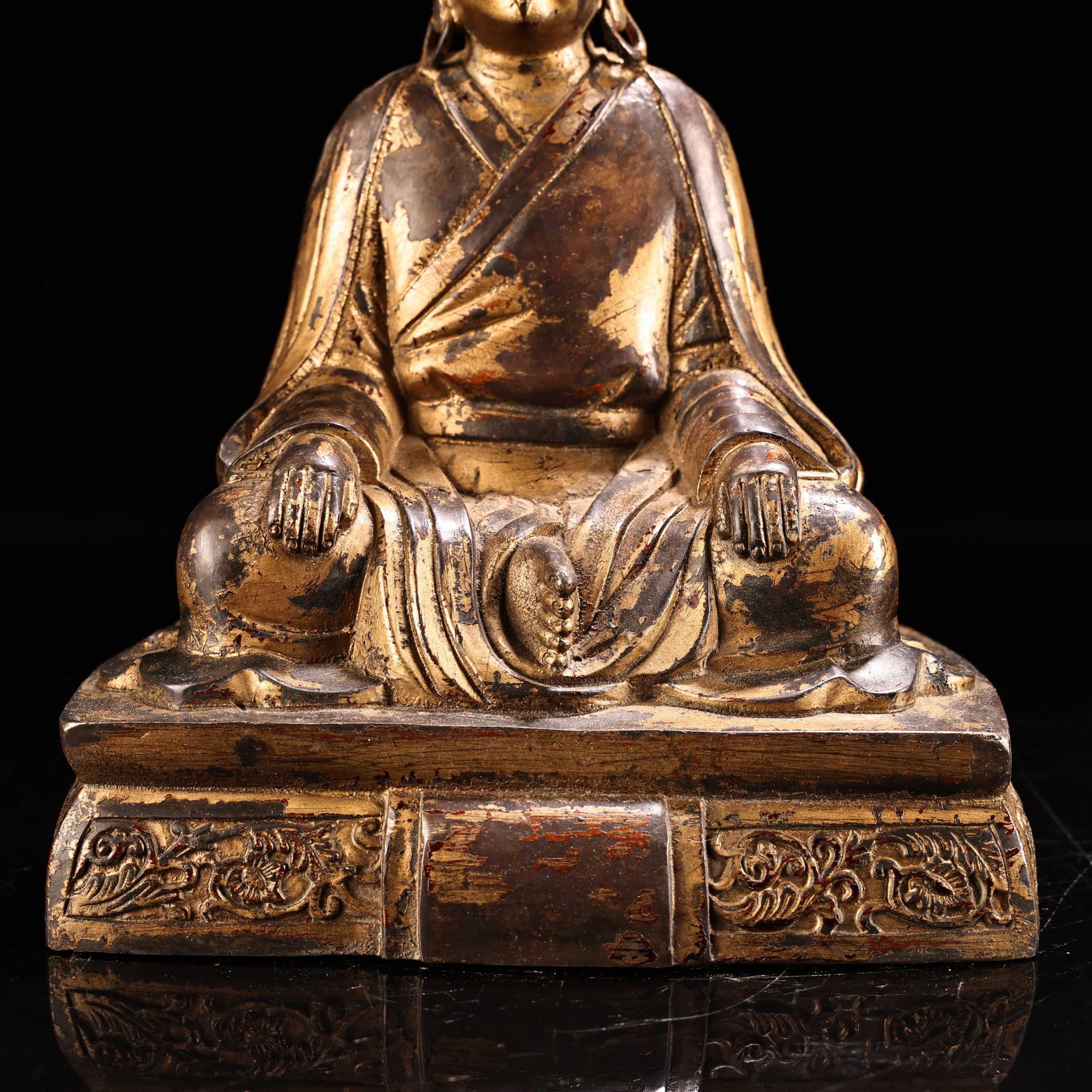 An Exquisite Gilt Bronze Buddha Statue - 5