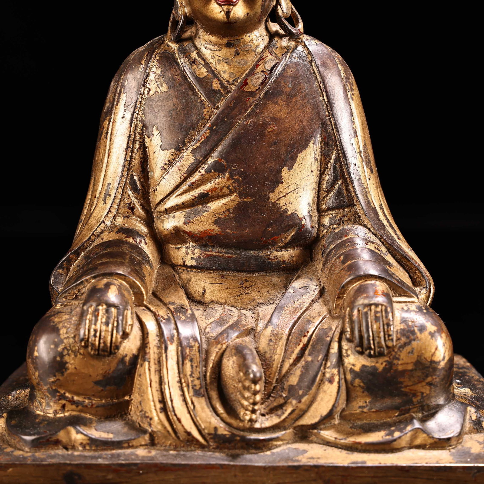 An Exquisite Gilt Bronze Buddha Statue - 6