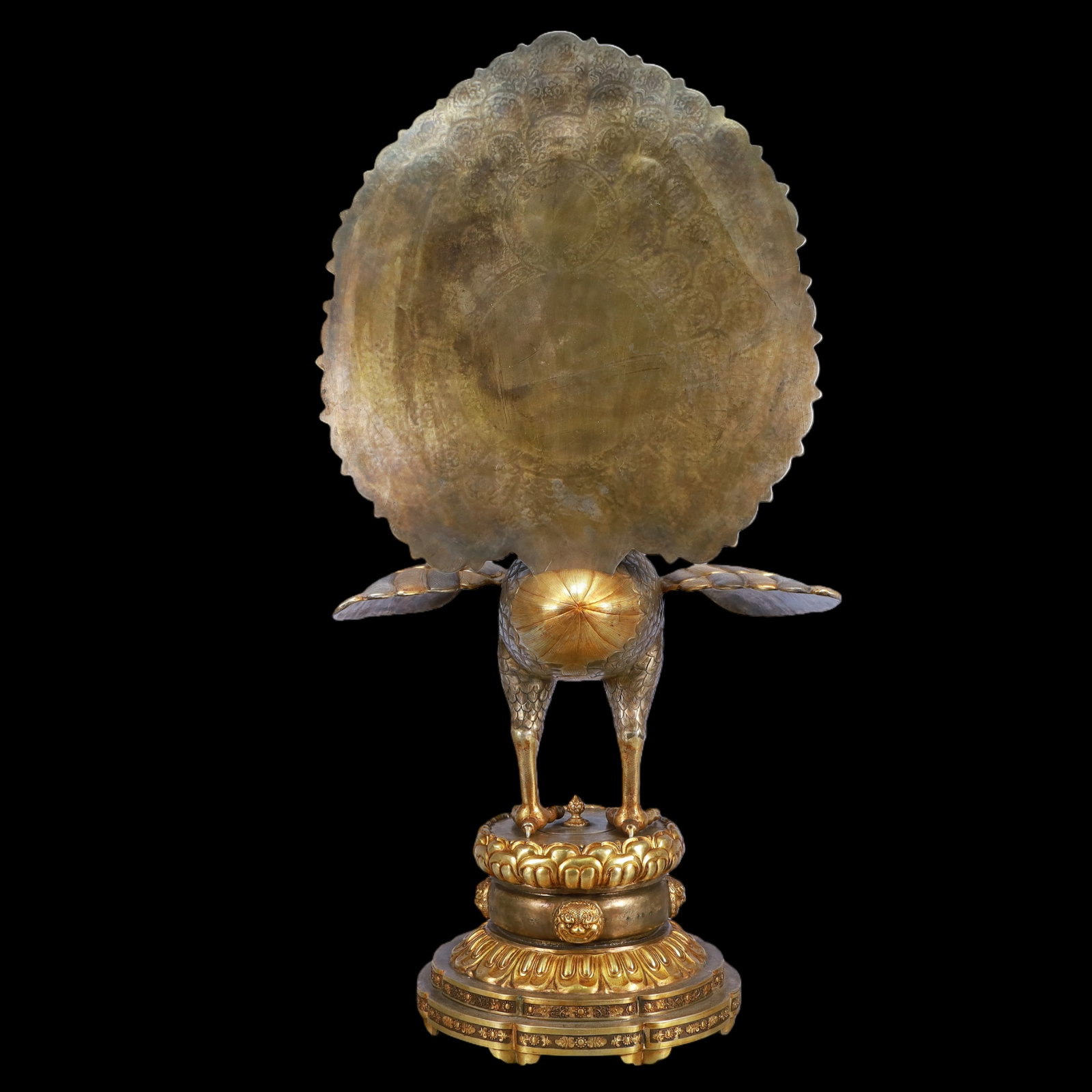 A Exquisite Gilt Silver Buddha statue - 10