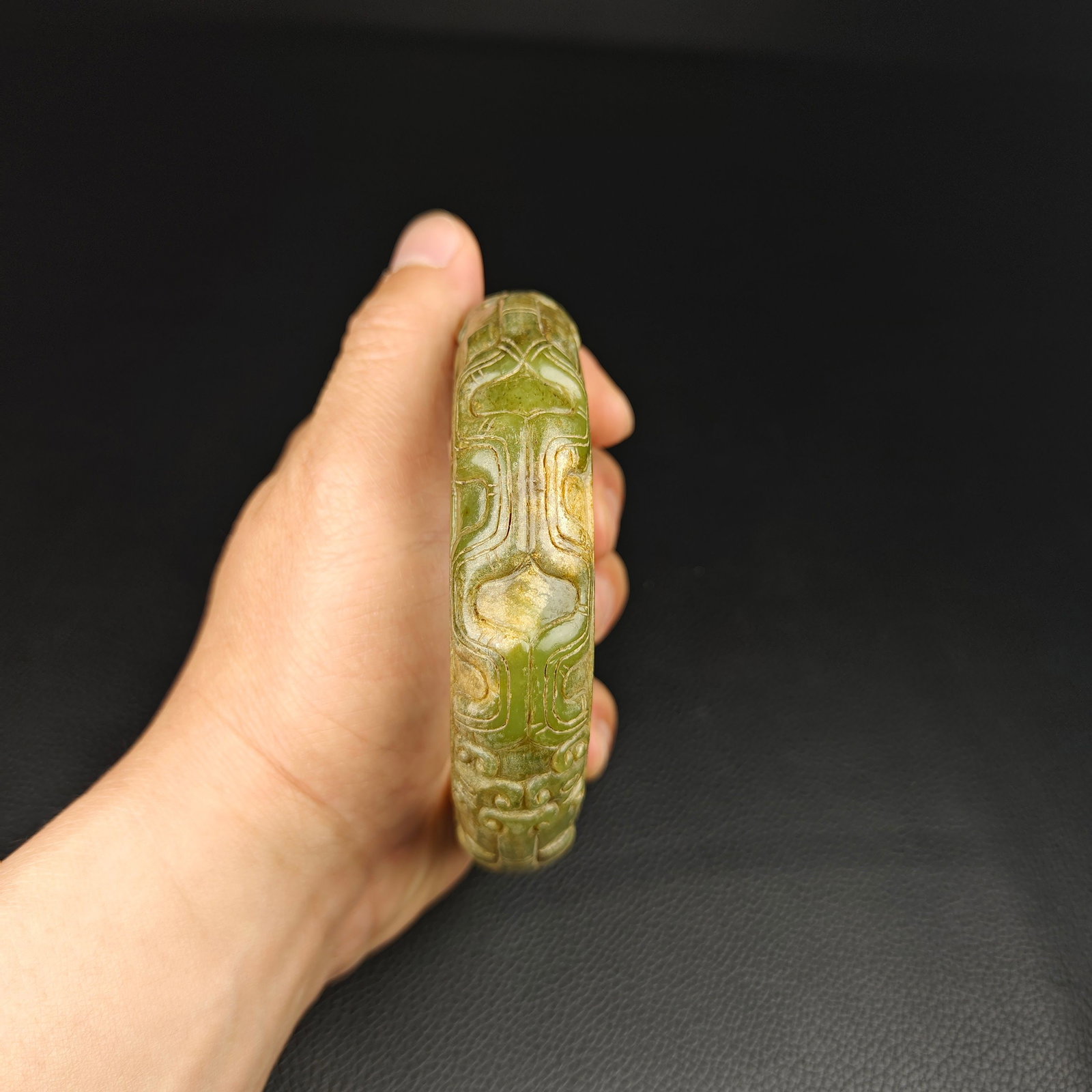 An Exquisite White Jade Bracelets - 5