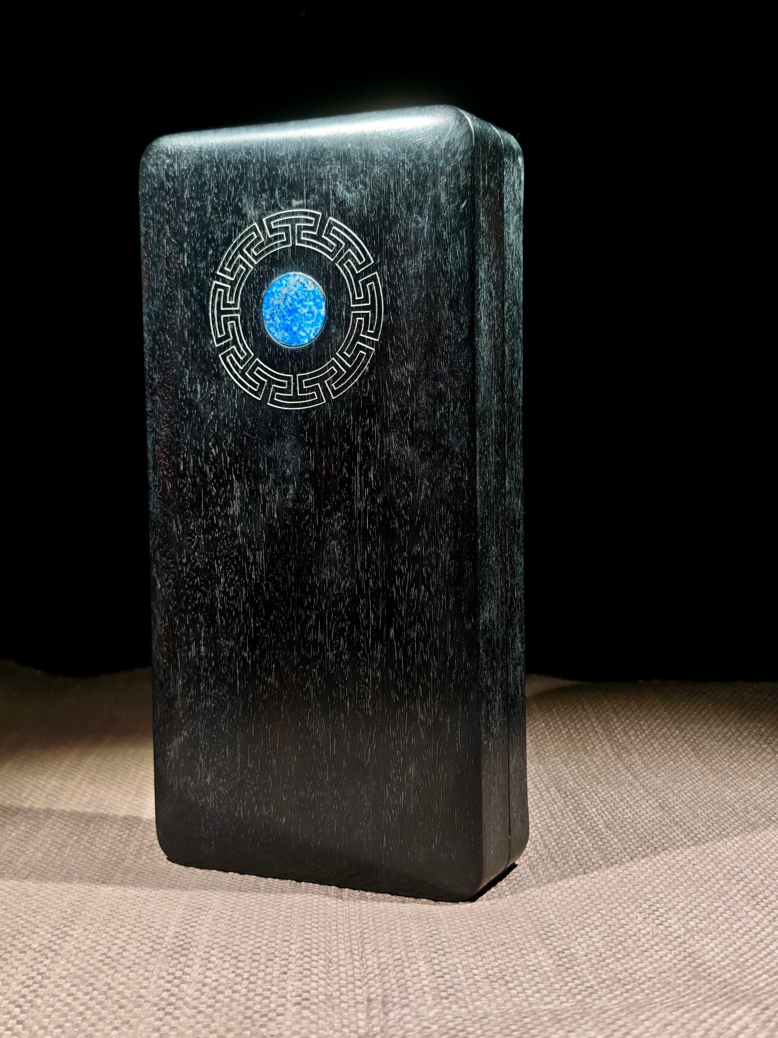 An Exquisite with poem Inkstone - 6