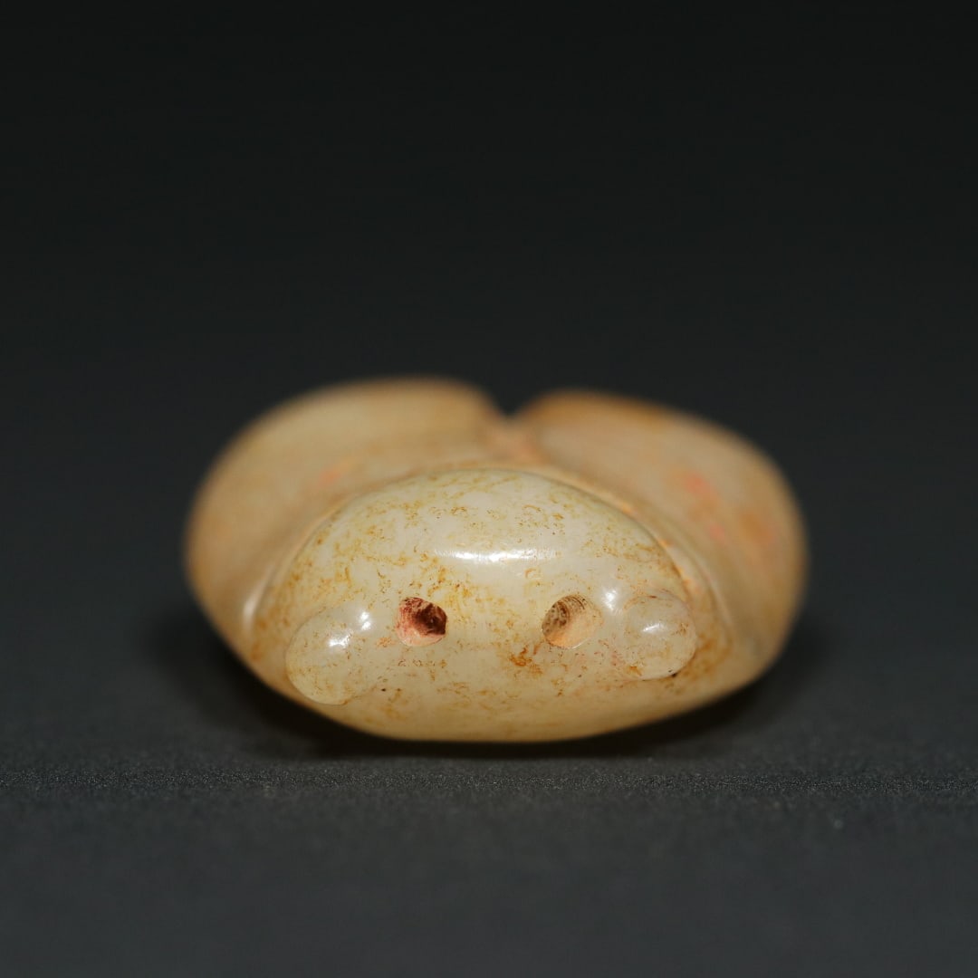 An Exquisite White Jade Cicada Pendant - 4