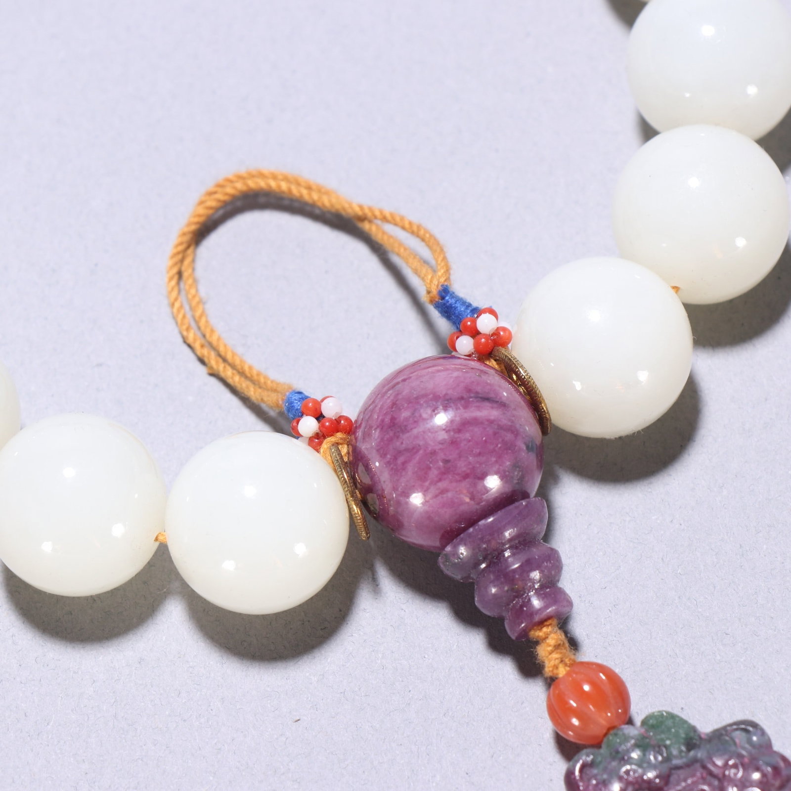 An Exquisite White Jade Bracelets - 8