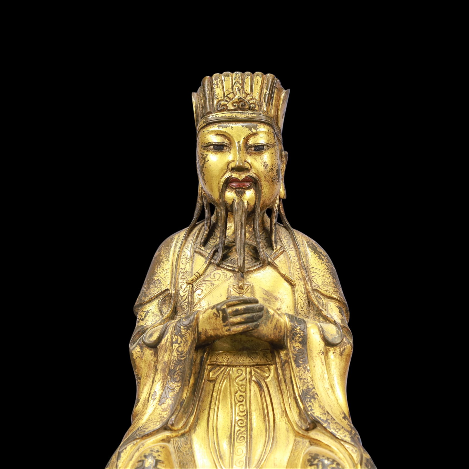 A Exquisite Gilt Bronze Figures - 2
