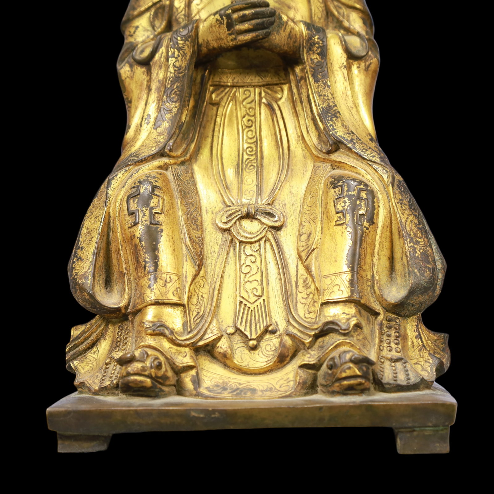 A Exquisite Gilt Bronze Figures - 3