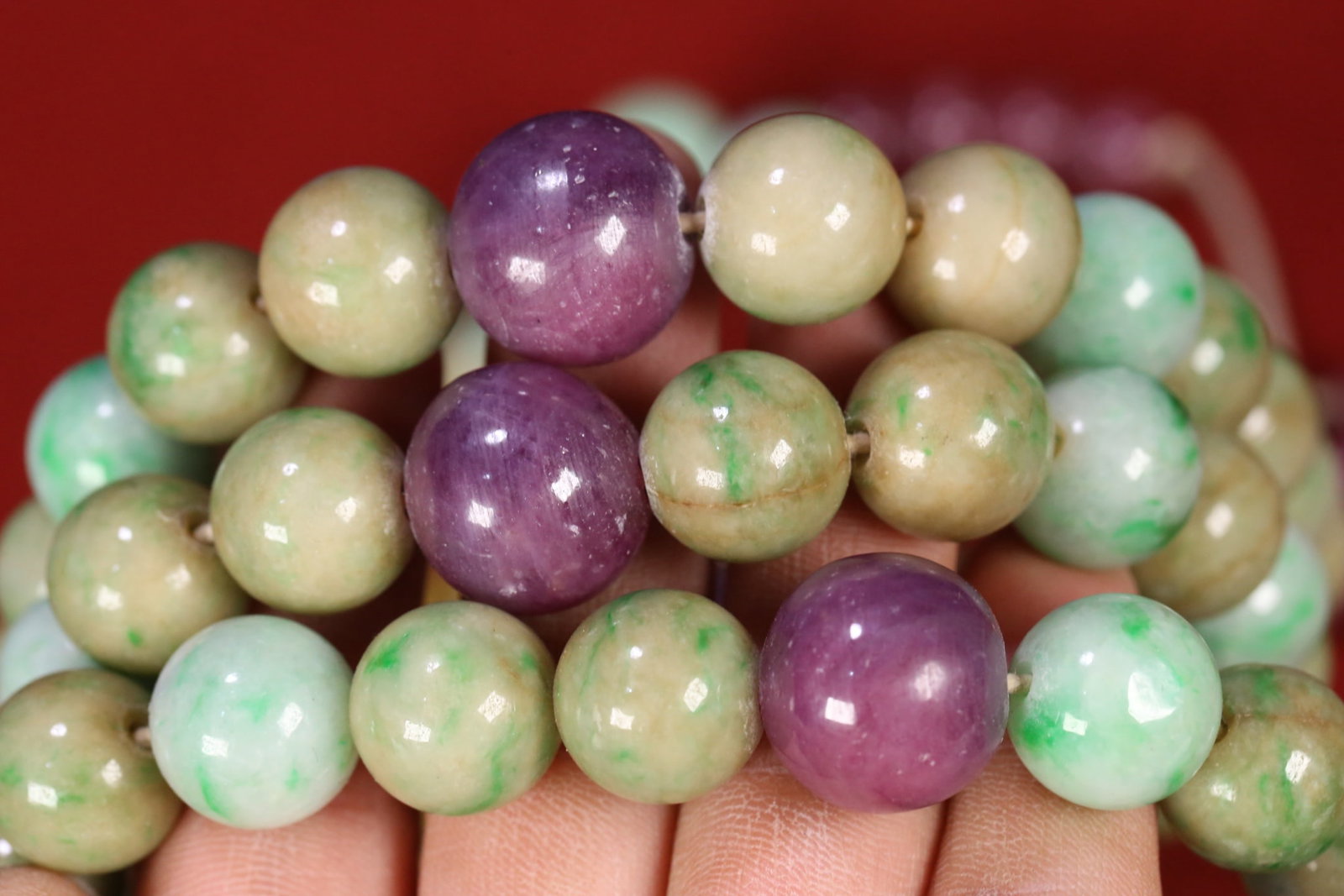 An Exquisite Jadeite Bracelets - 7