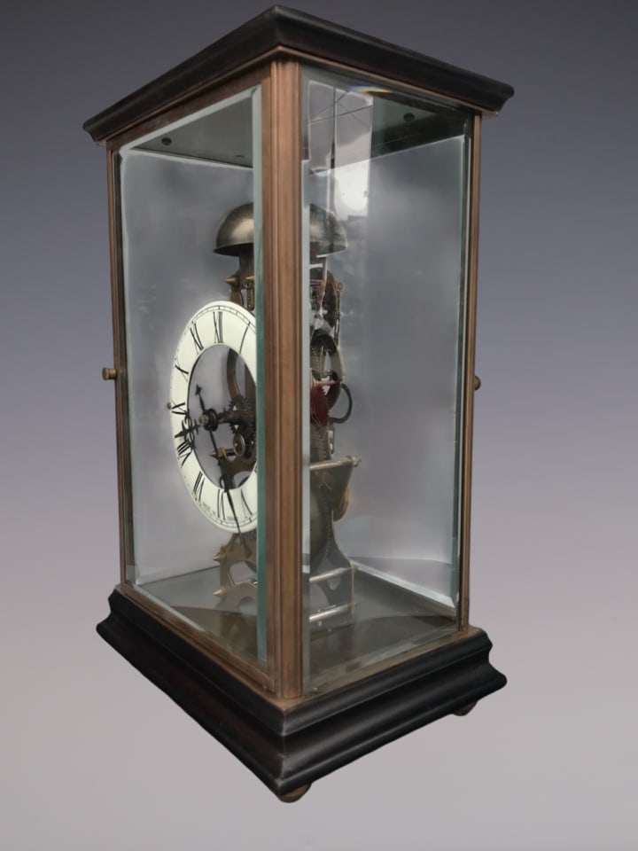 An Exquisite Bronze Clock - 2