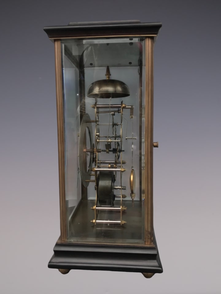 An Exquisite Bronze Clock - 3