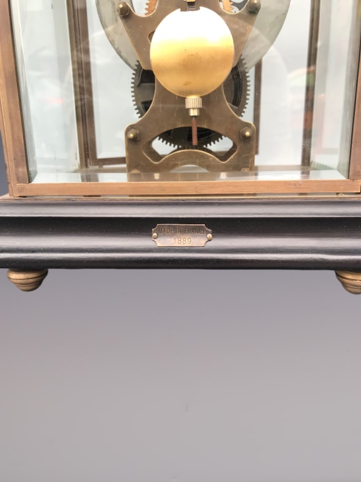 An Exquisite Bronze Clock - 8