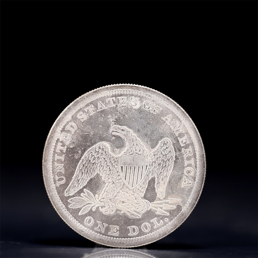 USA One Dollar 1842 Coin - 2