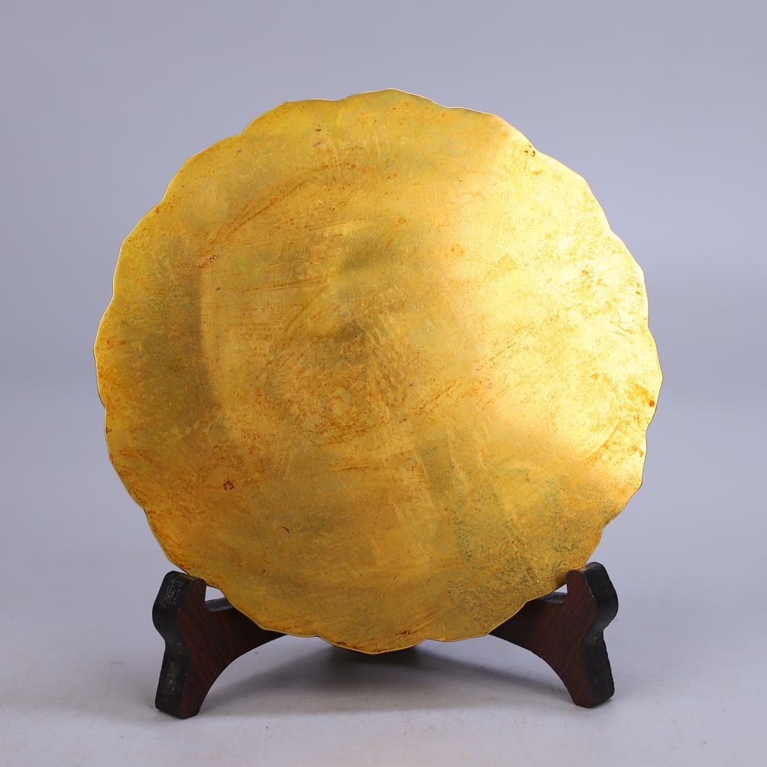 An Exquisite Gilt Bronze Auspicious Beast Pattern Round Mirror - 6