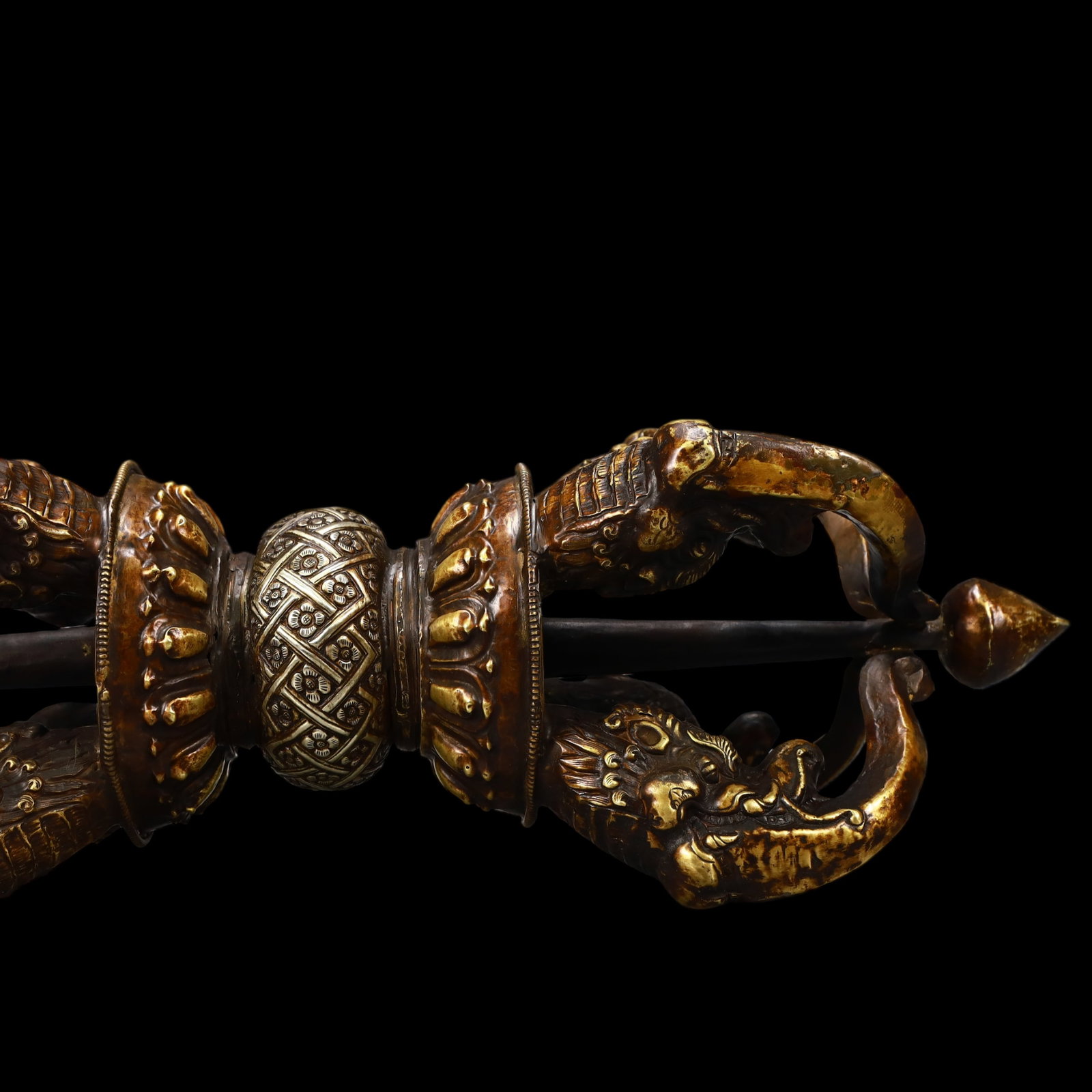 A Exquisite Gilt Bronze Ornament - 3