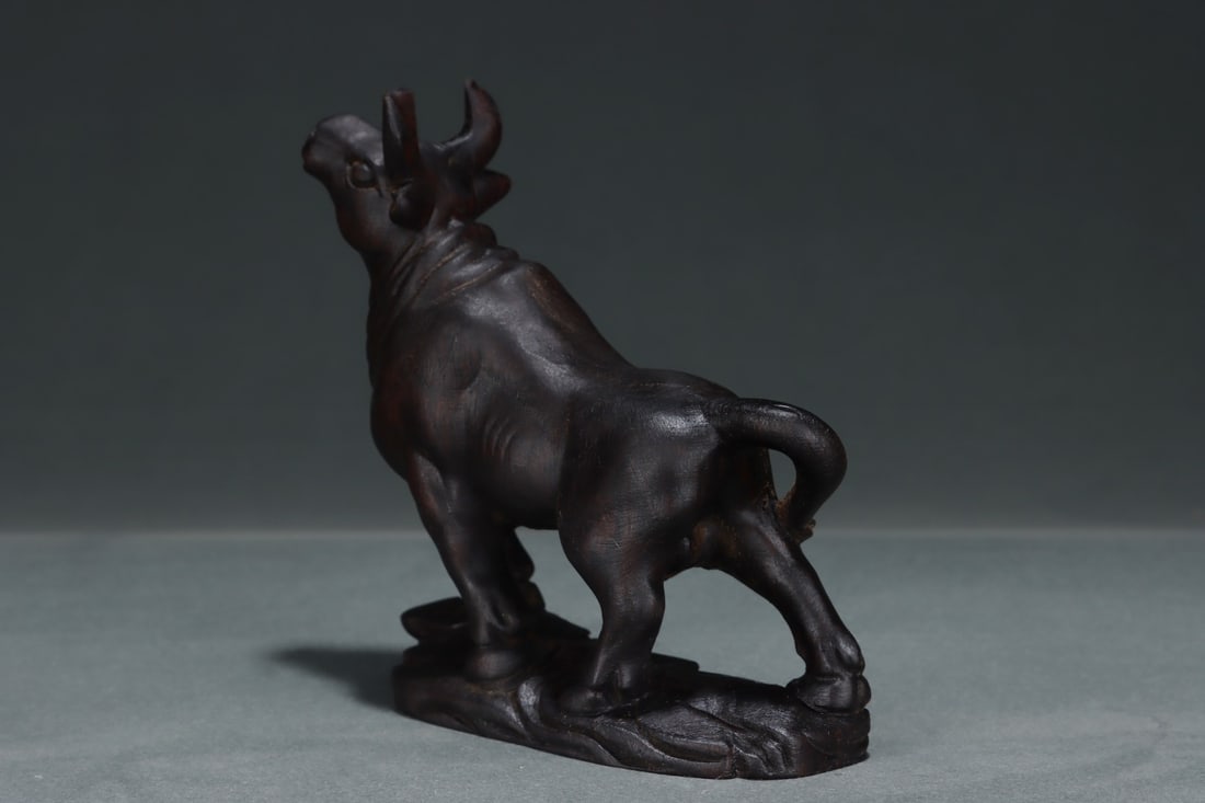 An Exquisite Eaglewood Buffalo Ornament - 7