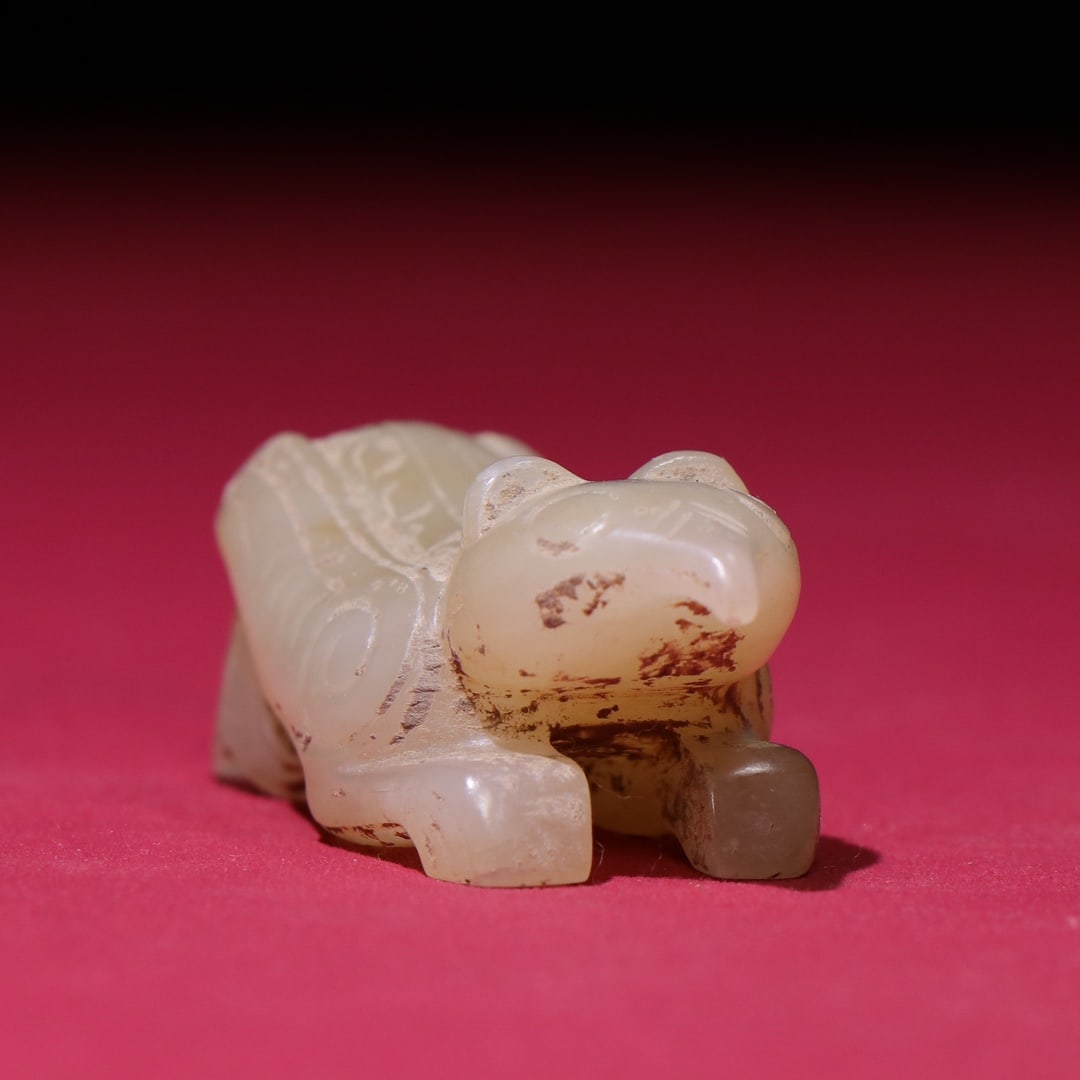 An Exquisite White Jade Phoenix Pendant - 3