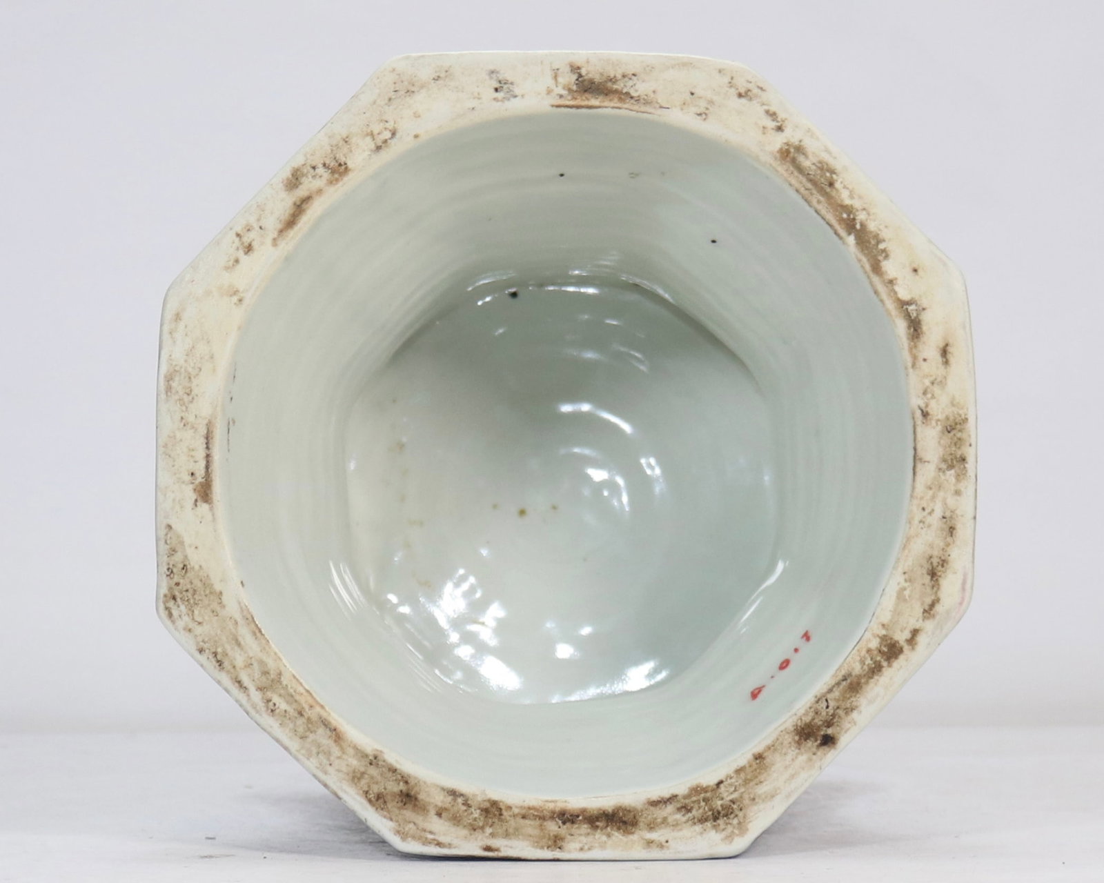 An Exquisite Blue and White Lotus Pattern Flower Pattern Candlestick - 5