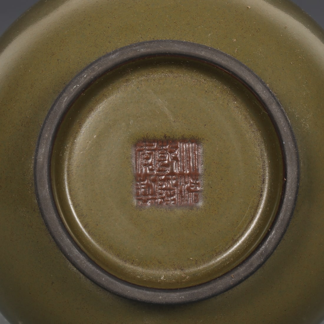 An Exquisite Teadust Glazed Double-Ears Vase - 9