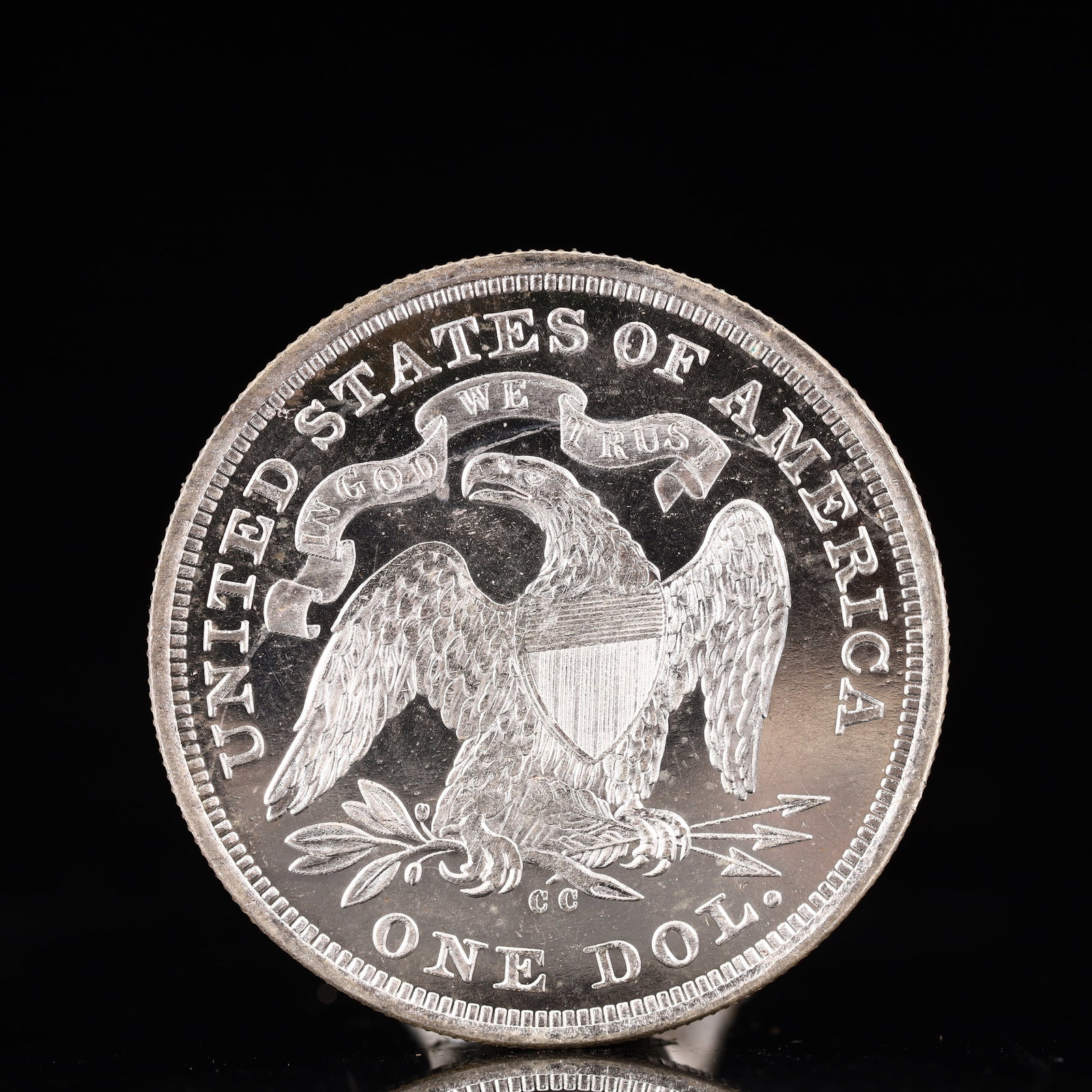 USA One Dollar 1871 Coin - 2
