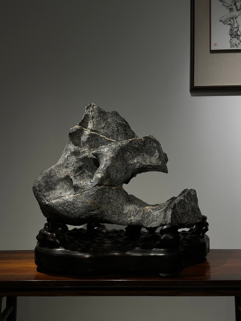 An Exquisite Lingbi Stone Ornament - 4