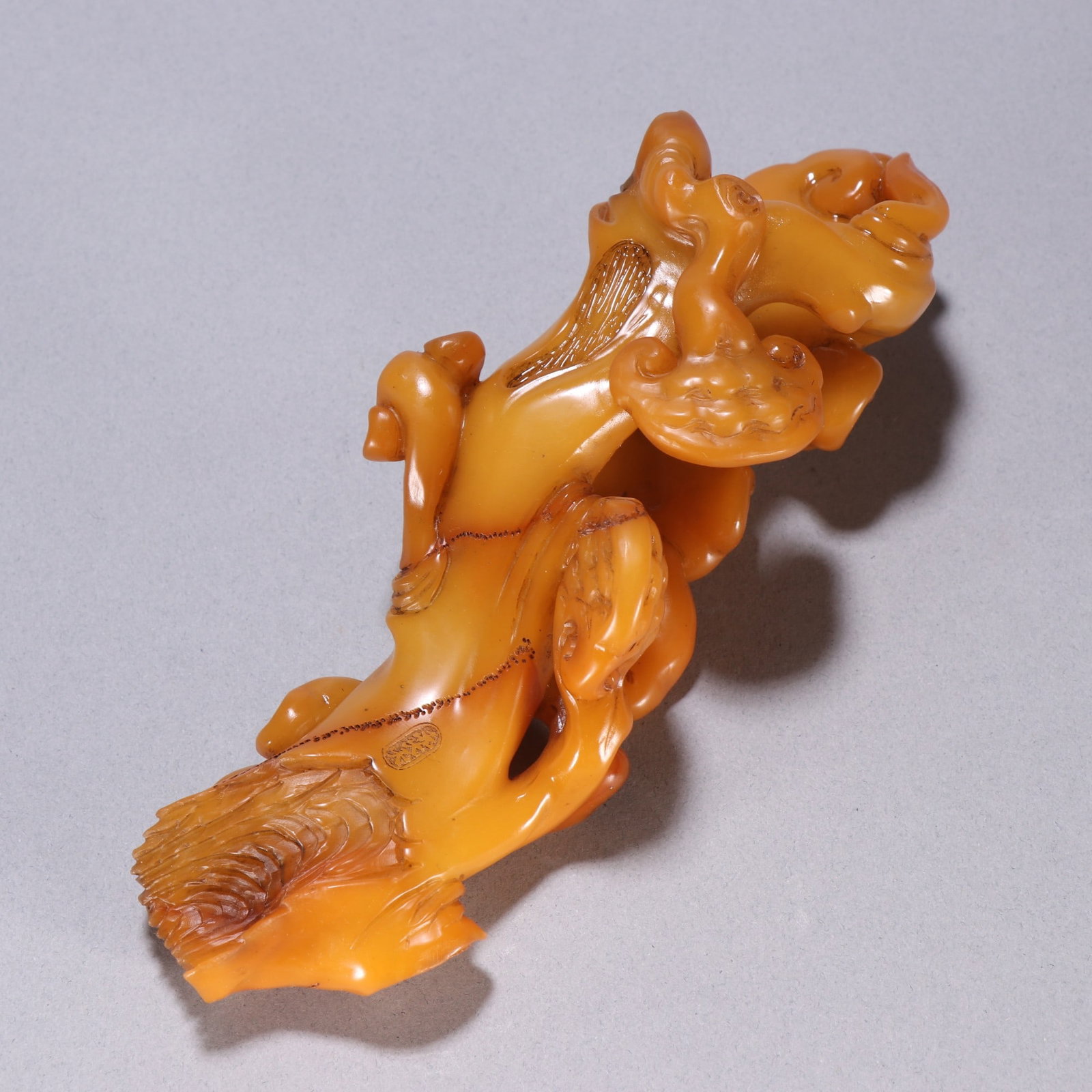 An Exquisite Tianhuang Stone Ganoderma lucidum Pattern Ruyi - 7