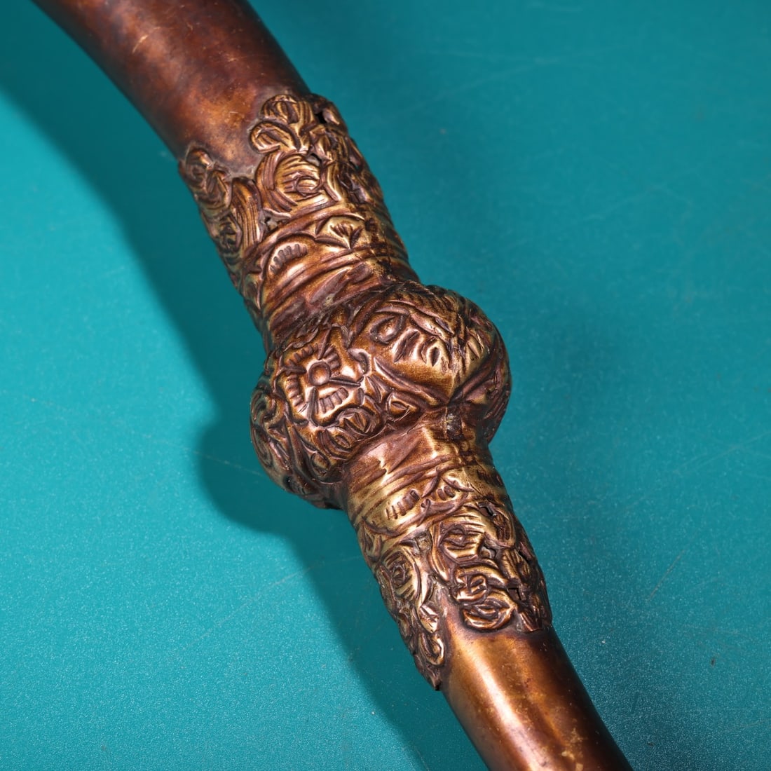An Exquisite Bronze Dragon Pattern Ornament - 6