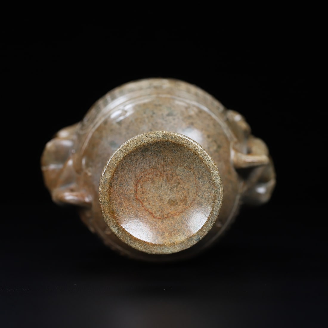 An Exquisite White Jade Dragon Pattern Cup - 10