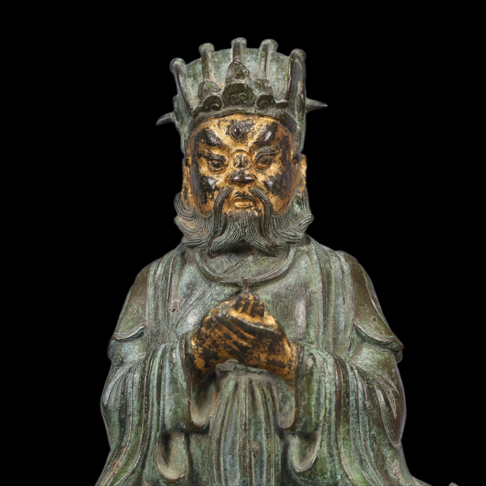 An Exquisite Gilt Bronze Buddha Statue - 2