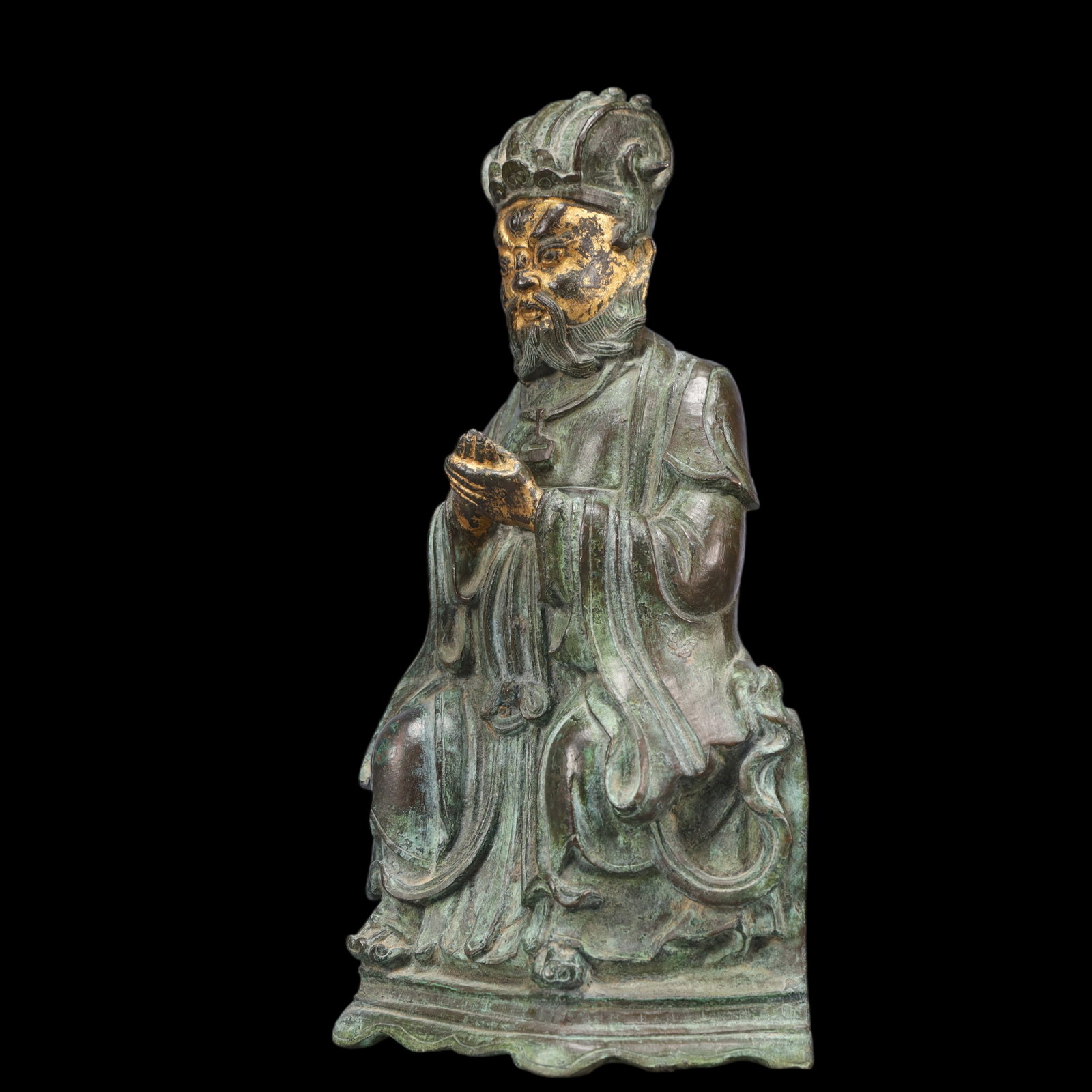 An Exquisite Gilt Bronze Buddha Statue - 4