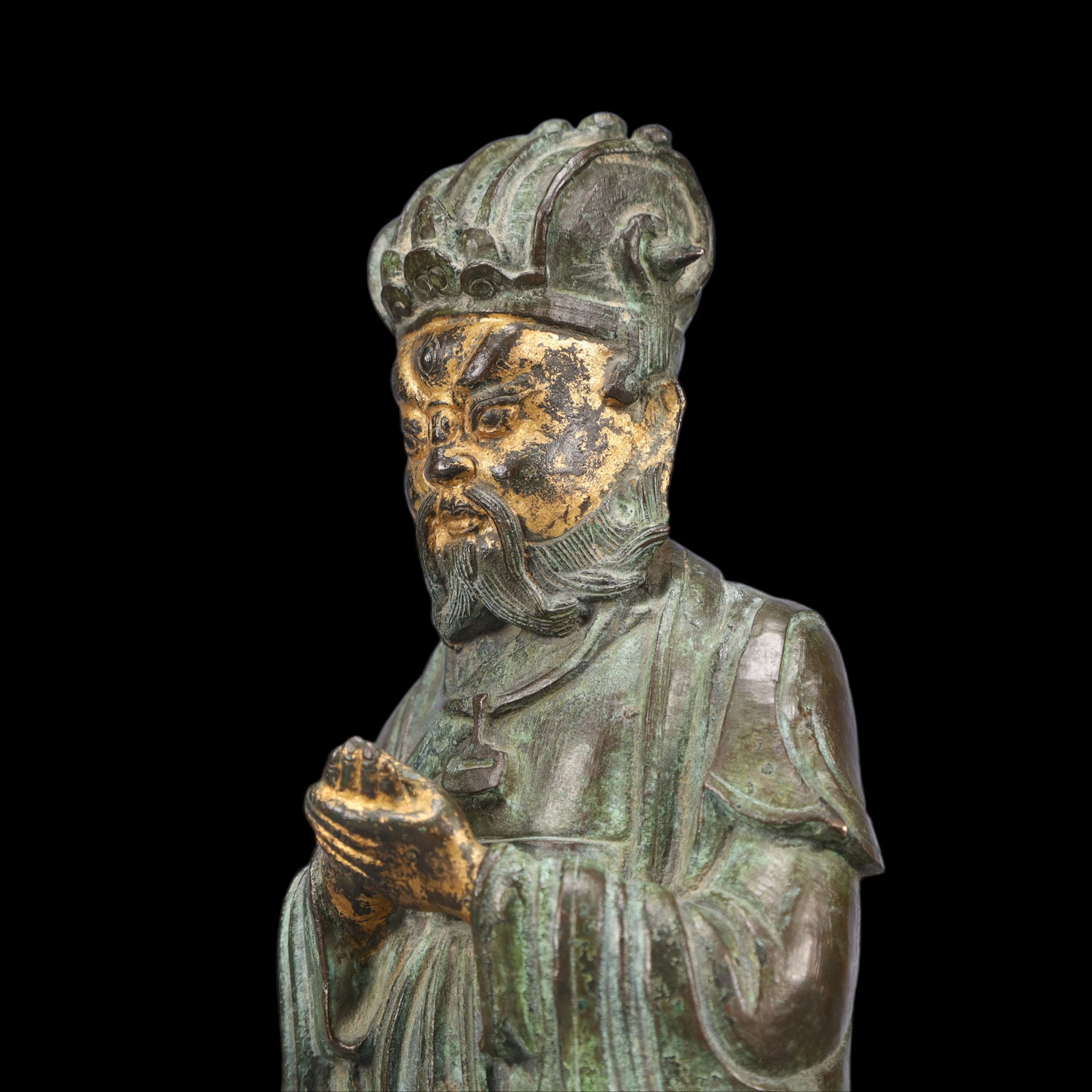 An Exquisite Gilt Bronze Buddha Statue - 5