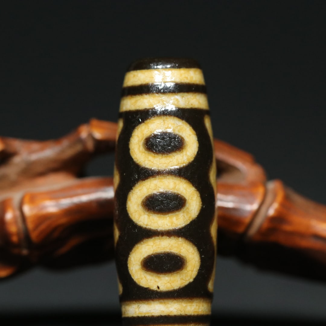 An Exquisite Dzi Bead Pendant - 6