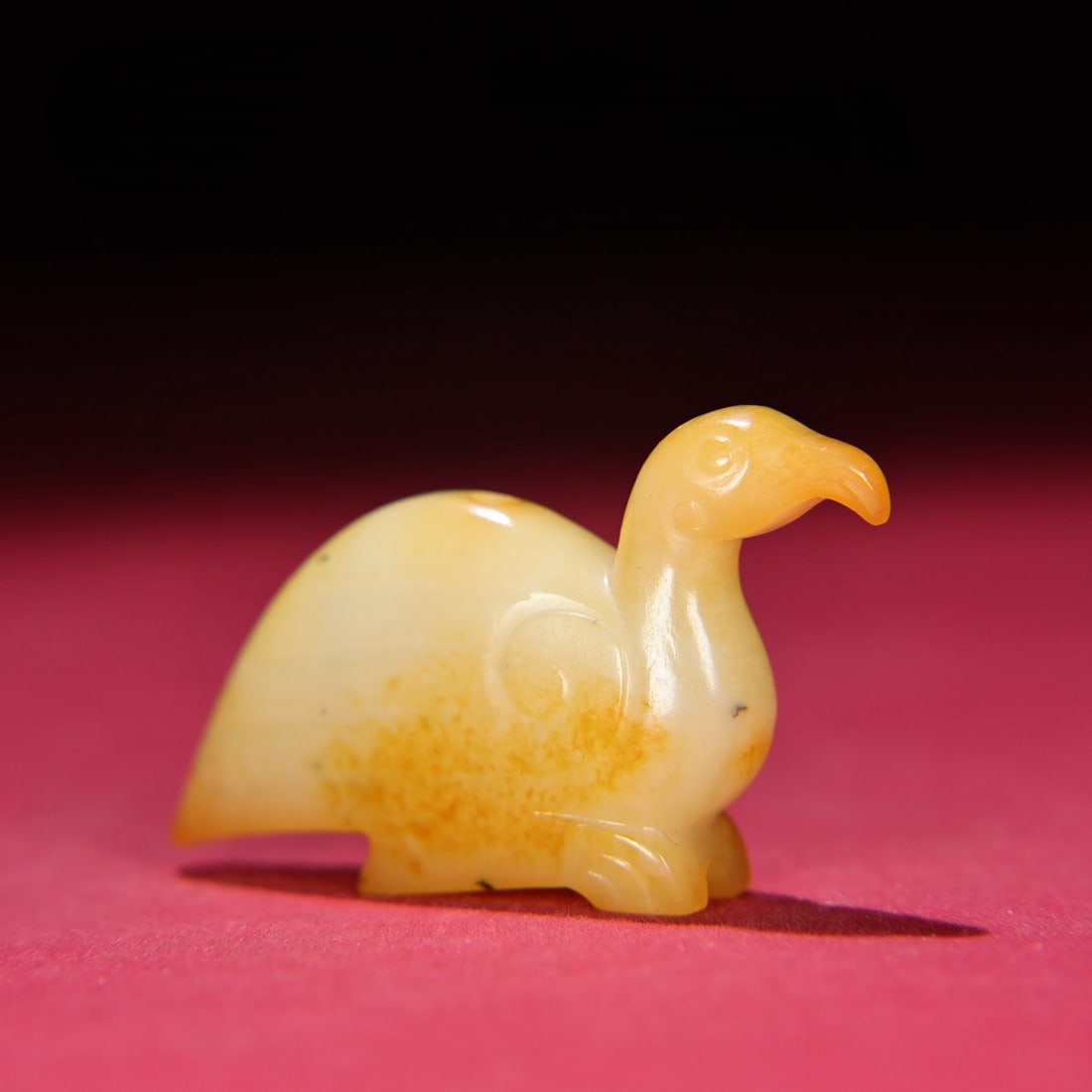 An Exquisite White Jade Goose Pendant: An Exquisite White Jade Goose Pendant Han Dynasty, China Size:6.1cmx3.4cmx1.3cm Weight:35g (The Dimensions Of All Batches Are Manually Measured.If You Need More Detailed Information, Please Contact Ou