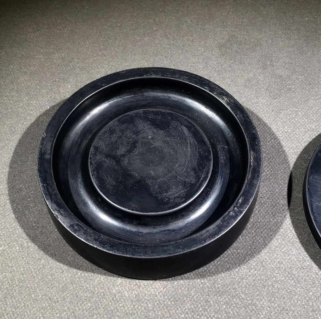 An Exquisite with poem Inkstone - 4