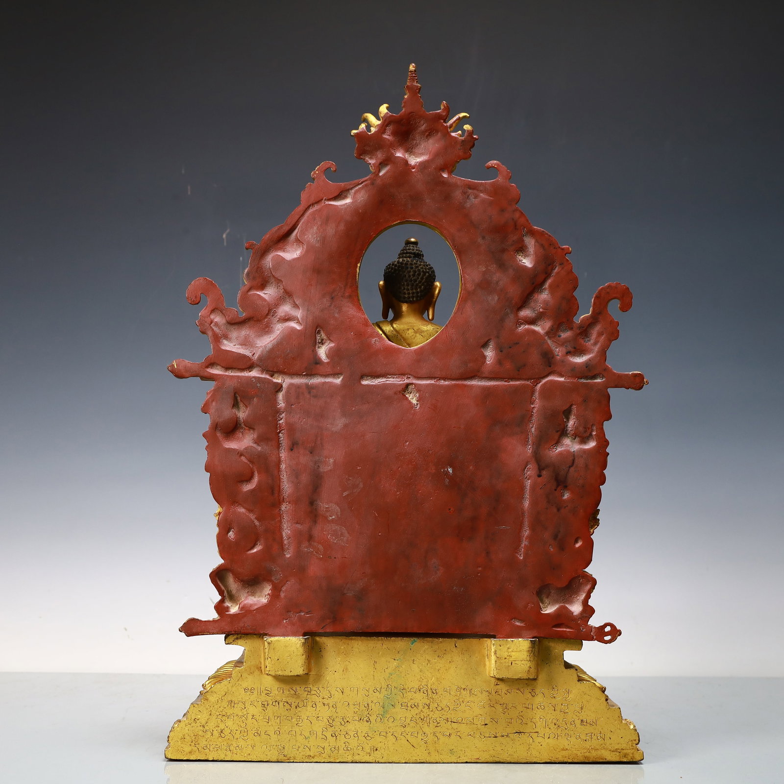 A Exquisite Gilt Bronze Buddha statue - 8