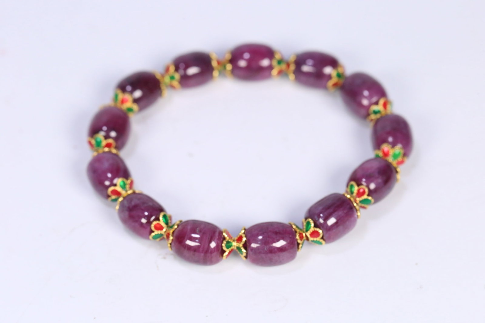 An Exquisite Ruby Bracelets (1 of 9)