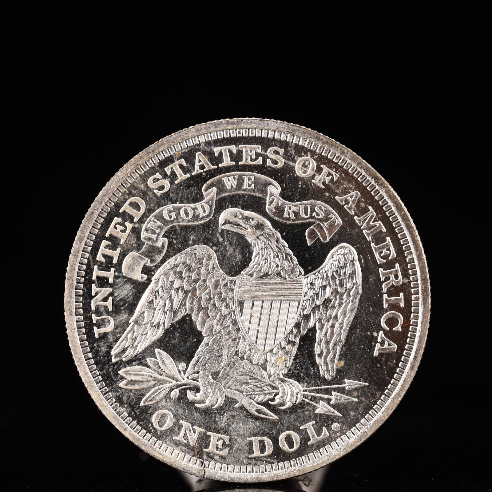 USA One Dollar 1870 Coin - 2