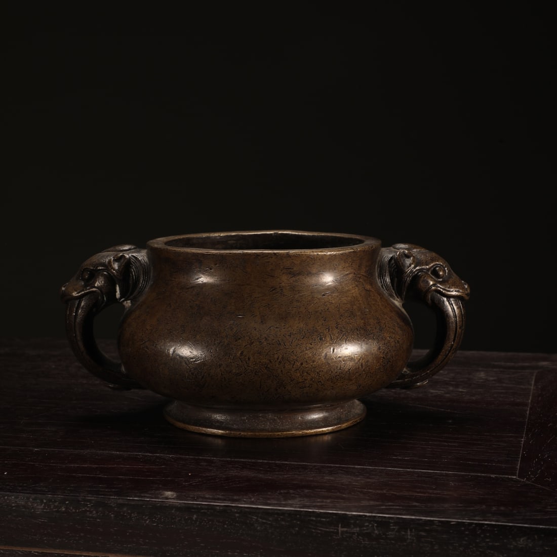 An Exquisite Bronze Double-Ears Censer - 3