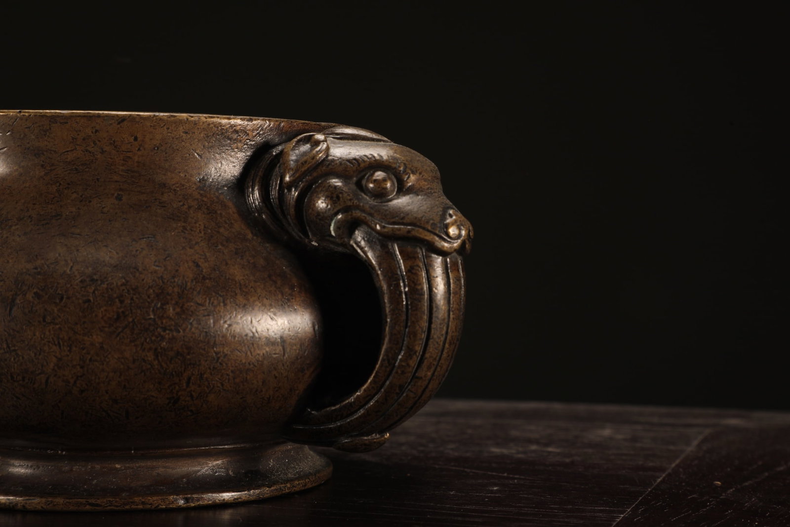 An Exquisite Bronze Double-Ears Censer - 6